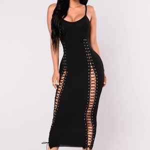 Temperance Knit Dress - Black